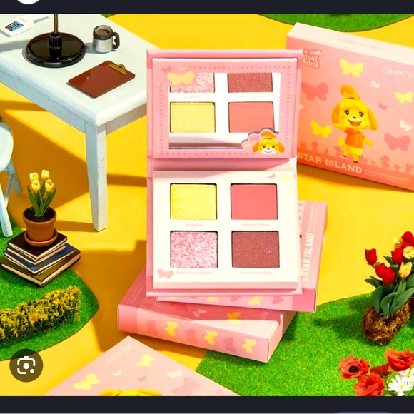 Colourpop Other - Colourpop X Animal Crossing NIB NWT quad eyeshadows - 5 star Island